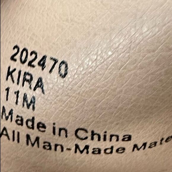 Michael by Michael Shannon Kira Women's Tan Platform Sandals Size 11 Medium - Picture 9 of 13